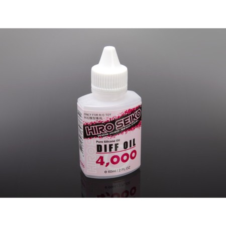 Hiro Seiko R/C Toy Accessories Diff Oil (4,000 cps) 60ml