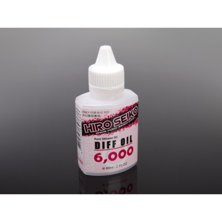 Hiro Seiko R/C Toy Accessories Diff Oil (6,000 cps) 60ml