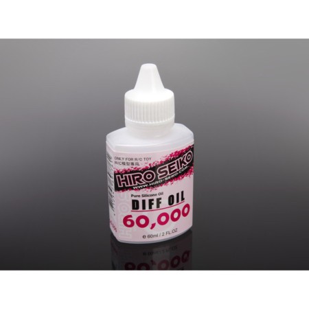 Hiro Seiko R/C Toy Accessories Diff Oil (60,000 cps) 60ml