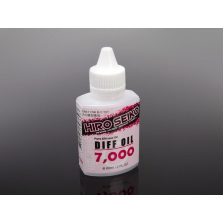 Hiro Seiko R/C Toy Accessories Diff Oil 7,000 cps 60ml