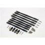 E-revo Alu Spurstangen Set schwarz GPM TRX