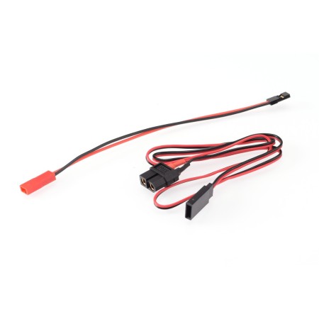 RUDDOG RX/TX Ladekabel für Sanwa/Futaba with JST/BEC Adapter (XT60 Plug)