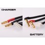 RUDDOG 4S Ladekabel 40cm (4/5mm,4S-XH)(4mm,5PIN-EH)