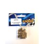 Goldkontaktstecker 5mm, L18mm 10Stk.