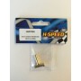 Goldkontaktstecker 5mm, L18mm 2 Stk.