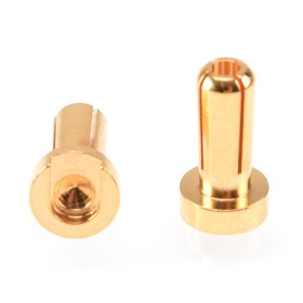 4mm Goldkontakt Stecker 12mm