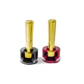 Stecker 4mm mit LP Kühlkörper / Griffstück H-SPEED