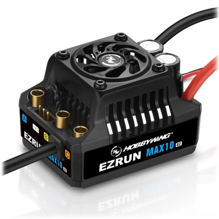 Hobbywing Ezrun MAX10 G2 Regler 80 Amp, 2-3s LiPo, BEC 5A